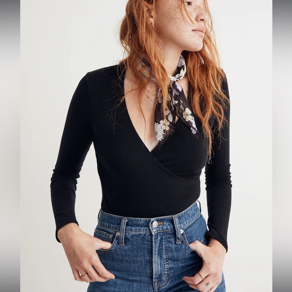 Madewell Wrap Thong Bodysuit